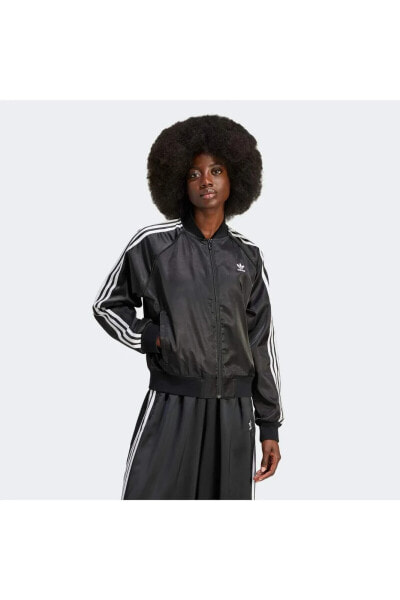 Куртка спортивная Adidas Sst Loose Blouson Kadın Sweatshirt Iu2533
