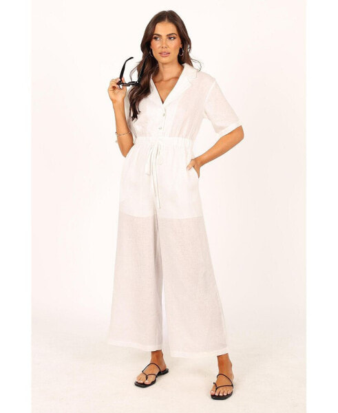 Women's Oliver Linen Jumpsuit