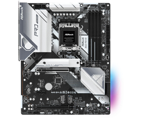 ASRock B650 Pro RS Motherboard ATX AMD AM5 - Motherboard - AMD Sockel AM5 (Ryzen Zen4)