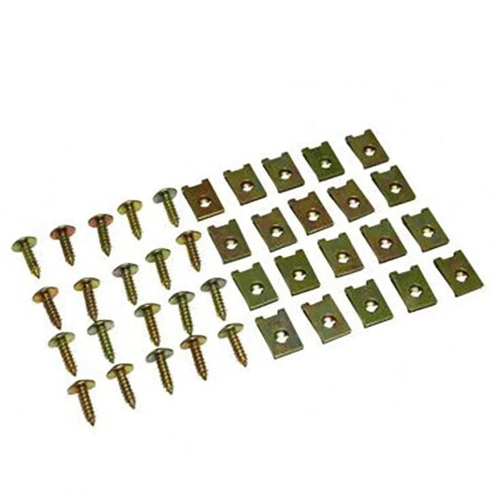 BCR M5x15 mm Fairing Screws / Nuts 20 units