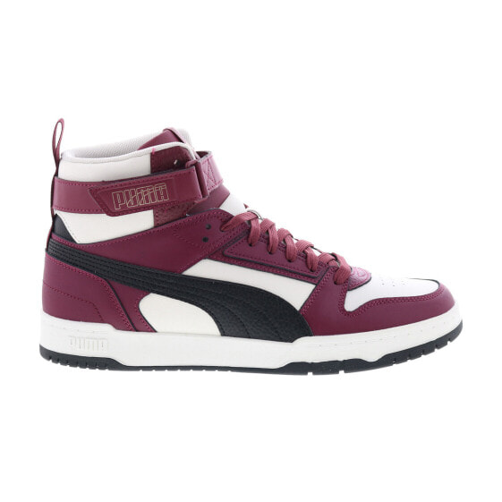 Puma RBD Game 38583920 Mens Burgundy Leather Lifestyle Sneakers Shoes