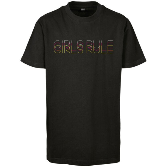 MISTER TEE Girls Rule short sleeve T-shirt