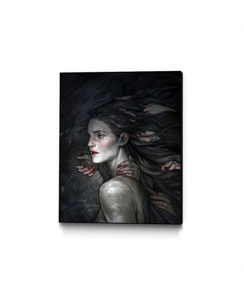 Charlie Bowater The Truth Untold Art Block Framed Canvas 24" x 32"