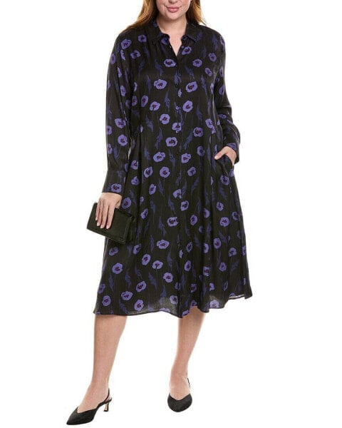 Marina Rinaldi Plus Disgelo Shirtdress Women's 14