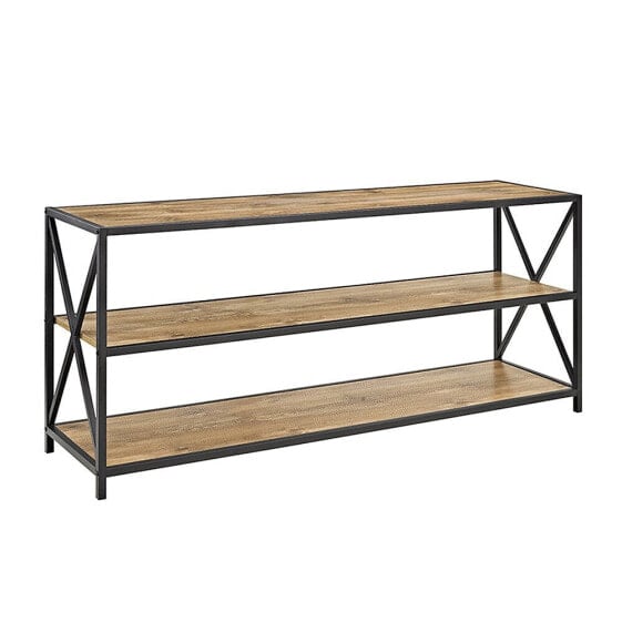 60" Industrial Bookcase