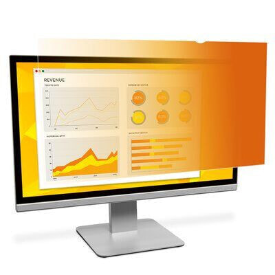 3M GF200W9B, Monitor, Frameless display privacy filter, Gold, Gold, Privacy, 16:9