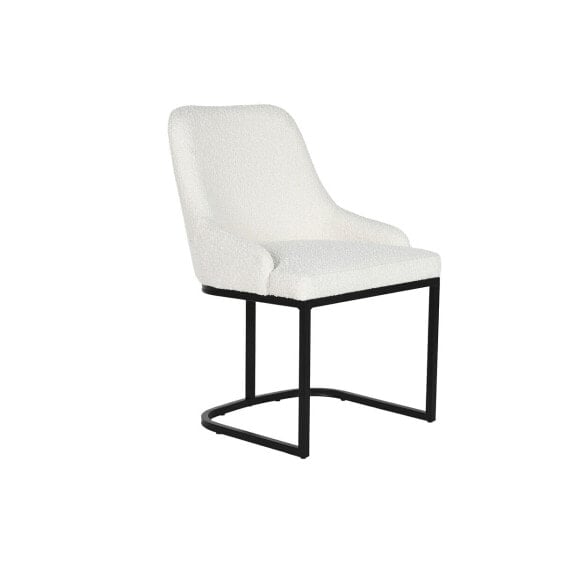 Обеденный стул современный Home ESPRIT Белый Чёрный 54 x 61 x 82,5 см