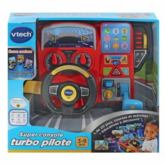 Образовательный игровой набор Vtech Super console turbo pilote