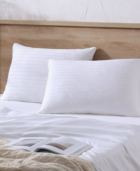 City Stripe Cotton 2 Piece Pillow Set, Standard/Queen