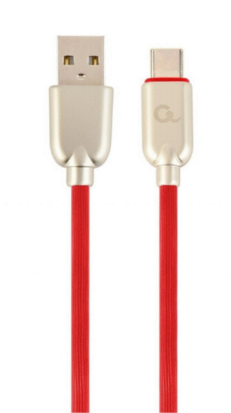 Разъем Cablexpert CC-USB2R-AMCM-2M-R 2 м USB A - USB C USB 2.0 480 Mбит/с красный - Gembird