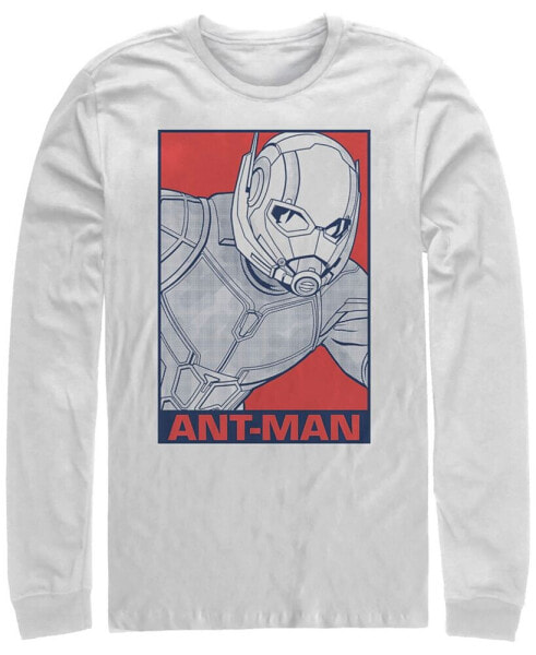 Marvel Men's Avengers Endgame Ant-man Pop Art Poster, Long Sleeve T-shirt