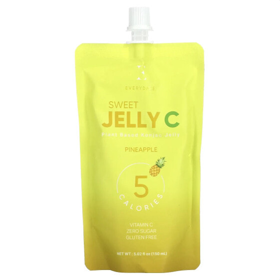 Витамин C напиток на основе растительного коньяка "Sweet Jelly C", ананас, 150 мл