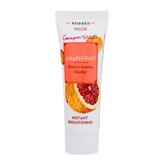 Korres Grapefruit Instant Brightening Mask 18 ml gesichtsmaske für Frauen