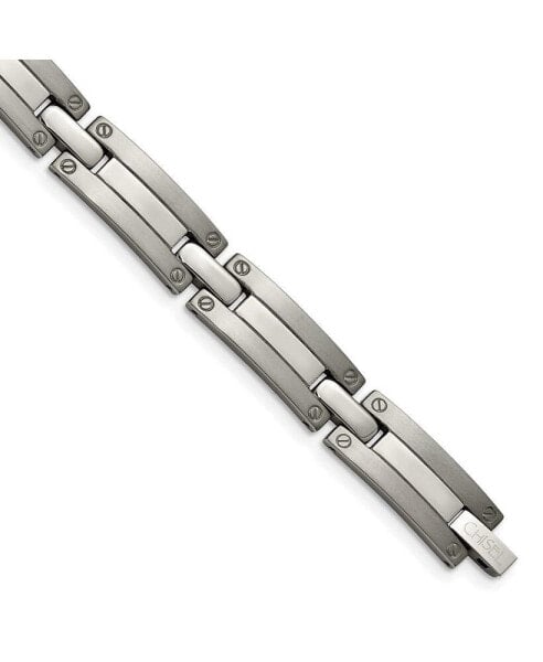 Titanium Brushed and Polished Bracelet