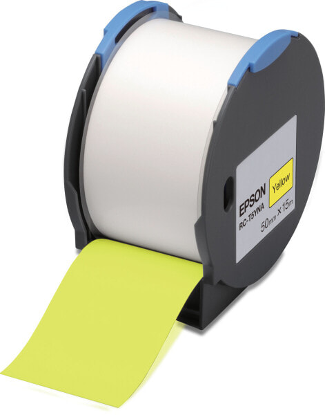 Epson RC-T5YNA 50mm Yellow Tape - Yellow - LabelWorks Pro100 - 5 cm - 15 m - 1 pc(s) - 120 mm
