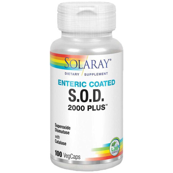 Специальное питание для спортсменов SOLARAY S.O.D. 2000 Plus 100 шт.