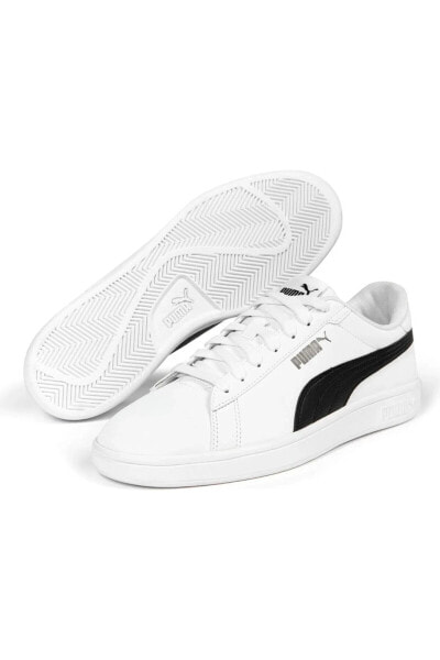 Кроссовки PUMA Puma Smash 3.0 Buck Мужские Белые Спортивные Кроссовки - 392336-08