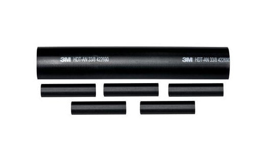 3M TE100050976 - Heat shrink tube - Black - 4 pc(s) - 135 °C
