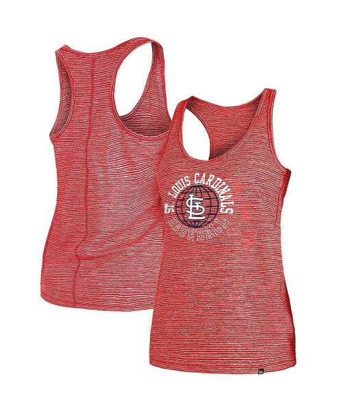 Women's Red St. Louis Cardinals Active Racerback Tank Top