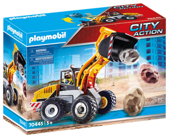 Игровой набор Playmobil 70445 Wheel loader Construction (Строительная техника)
