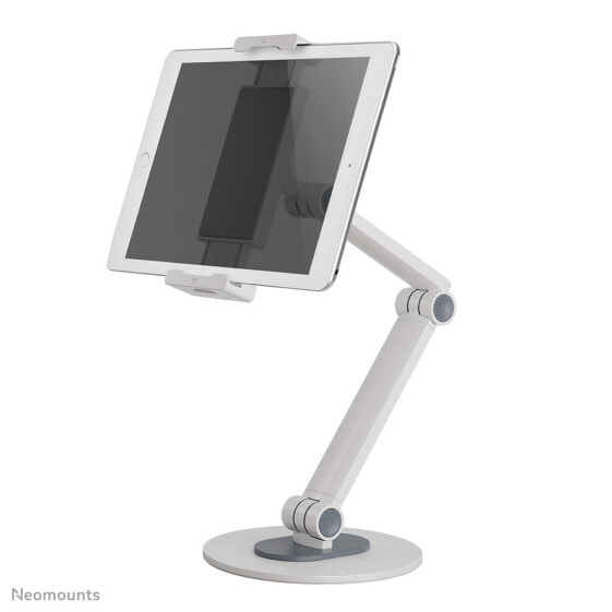 Neomounts tablet stand, Mobile phone/Smartphone, Tablet/UMPC, Passive holder, Desk, White