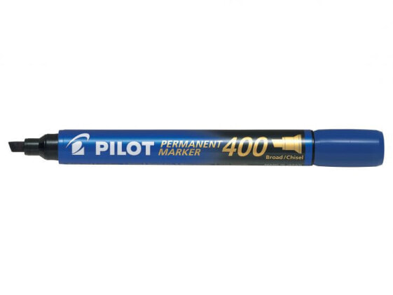 PILOT PEN Pilot Permanent Marker 400 - Blue - Bullet tip - Blue - 4.5 mm - Metal - Plastic - Wood