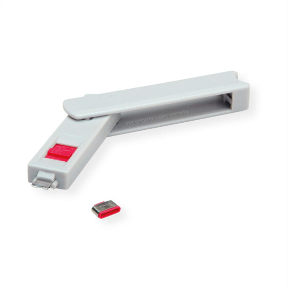 ROLINE 11.02.8333 - Port blocker key - USB Type-C - Grey - 1 pc(s)