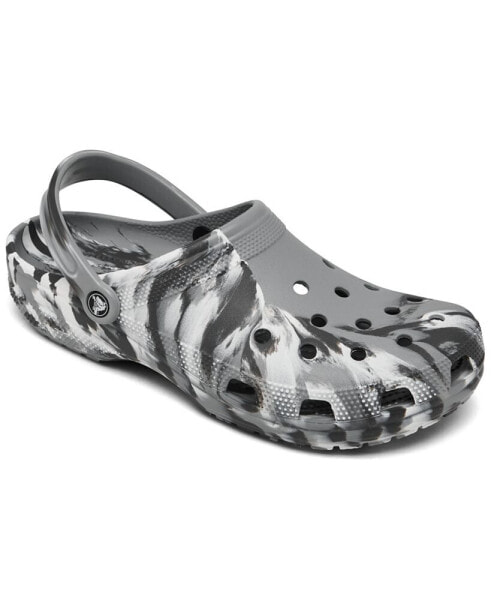 Men's Marbled Classic Clogs from Finish Line