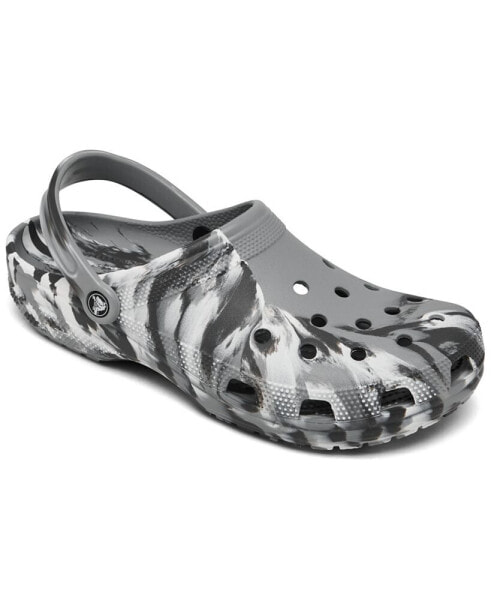 Сандалии мужские Crocs Marbled Classic с Finish Line