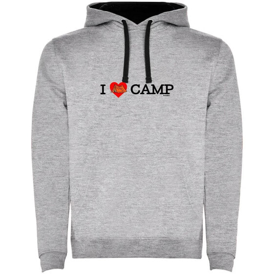 KRUSKIS I Love Camp Bicolor hoodie