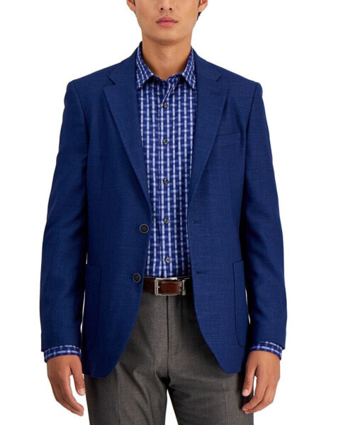 Men's Modern-Fit Active Stretch Woven Solid Sport Coat