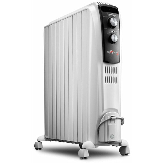 Масляный радиатор (10 секций) DeLonghi Белый 2500 W