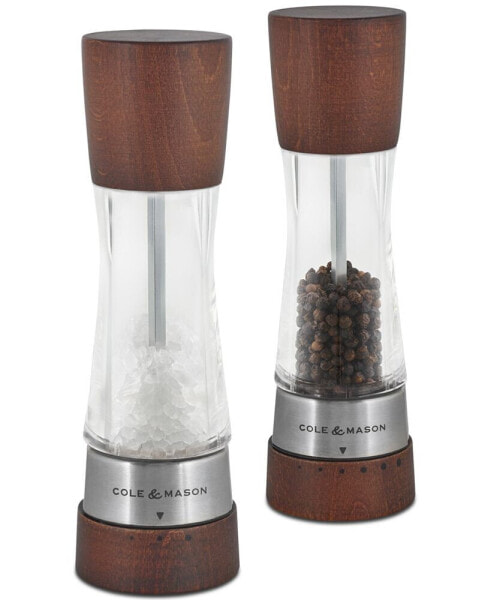 Derwent Forest Wood Salt & Pepper Mill Gift Set