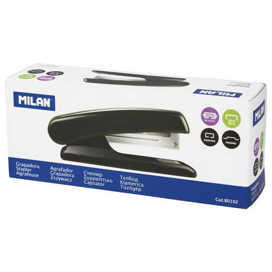 MILAN Plastic Stapler Solid Plastic Body Base 125 cm