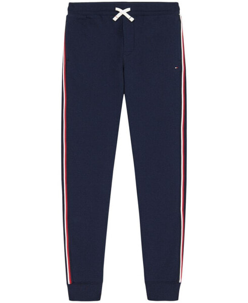 Little Boys Signature Tape Drawstring Joggers