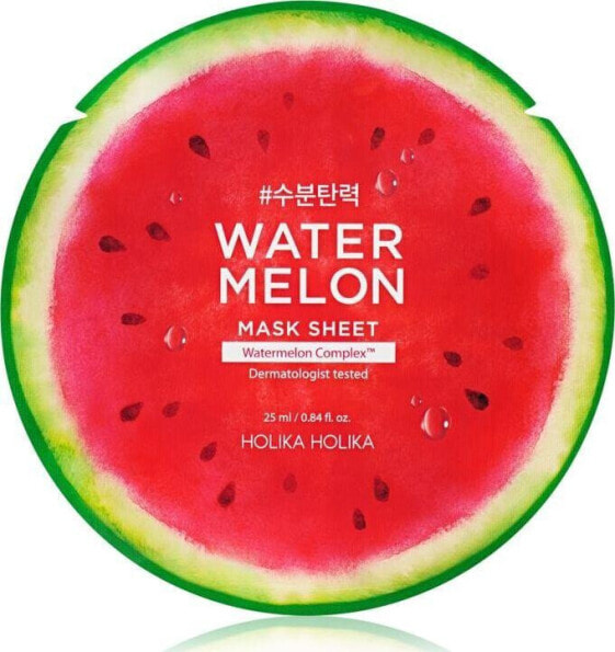 Маска увлажняющая Holika Holika Water Melon Mask Sheet отмолаживающая