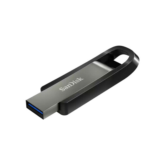 SanDisk Extreme Go - 64 GB - USB Type-A - 3.2 Gen 1 (3.1 Gen 1) - 395 MB/s - Slide - Stainless steel