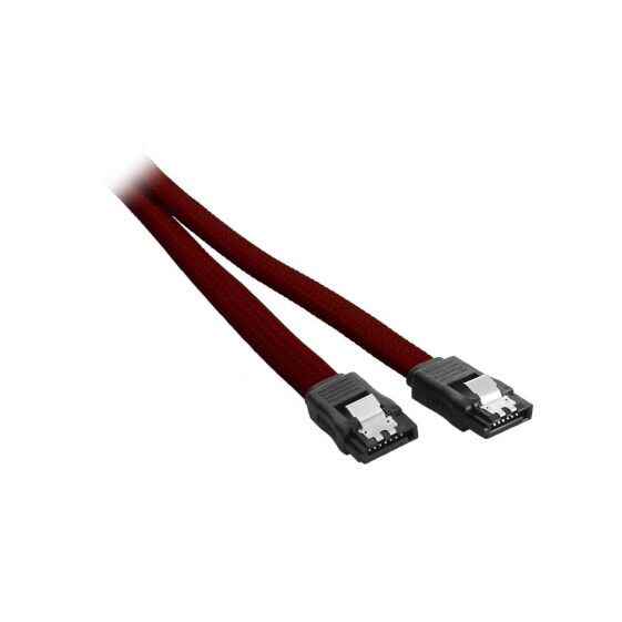 cablemod CM-CAB-SATA-N30KBR-R - 0.3 m - SATA III - Female/Female - Red - Straight - Straight