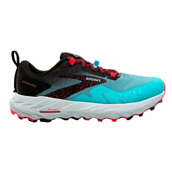 Спортивные кроссовки женские Brooks Cascadia 17 Синий Чёрный Светло Синий