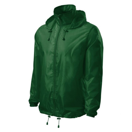 Куртка ветровка Malfini Windy M MLI-52406 Бутылочно-зеленая