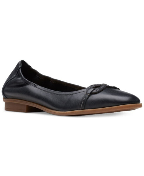 Балетки Clarks Лирическое рифмование Slip-On.