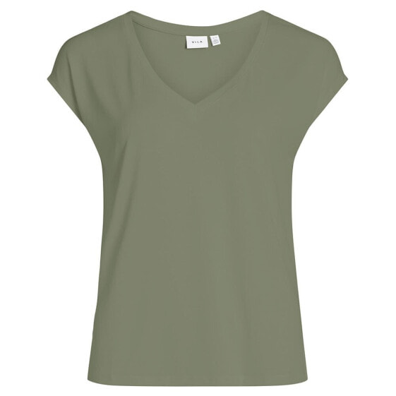 VILA Modala Sleeveless v neck T-shirt