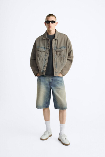 Baggy-fit bermuda jorts