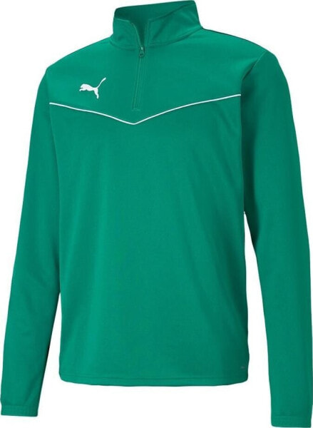 Puma Bluza męska Puma teamRISE 1 4 Zip Top Pepper Gre zielona 657394 05 2XL