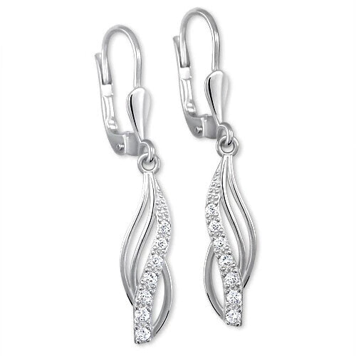 Fashion earrings with crystals 745 239 001 00877 0700000