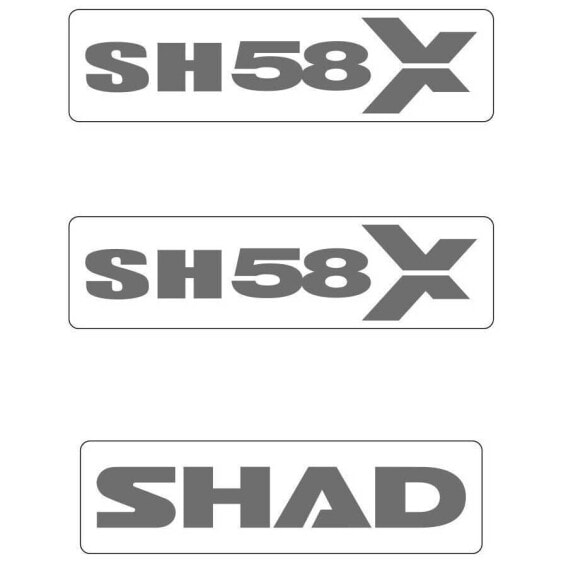 SHAD SH58X Stickers