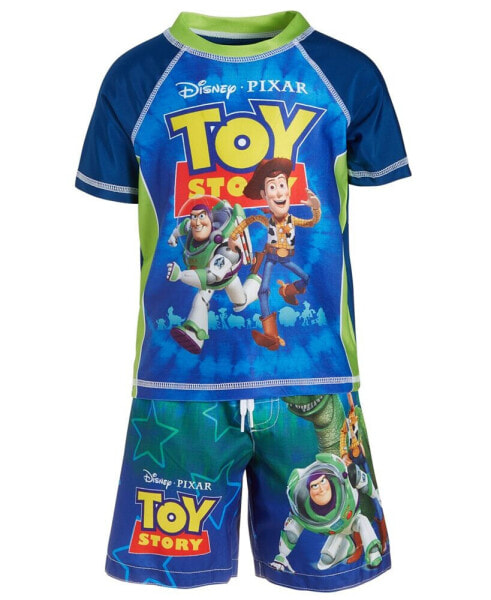 Детский купальный комплект Toy Story для мальчиков, на руках и плавках, 2 штуки