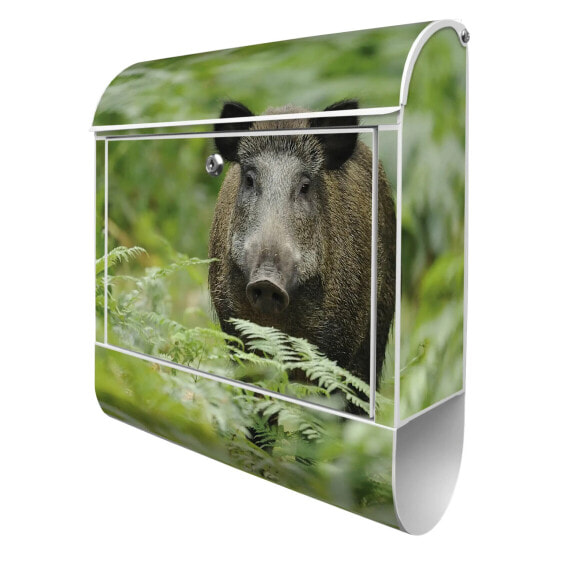 Briefkasten Stahl Wildschwein