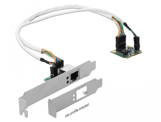 Delock 95265 - Internal - Wired - Mini PCI Express - Ethernet - 1000 Mbit/s