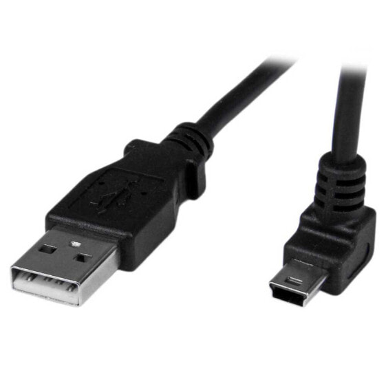 STARTECH Mini A to Up Angle Mini B usb cable 1 m